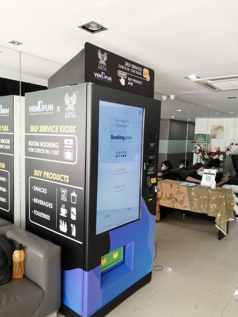 Kiosk side